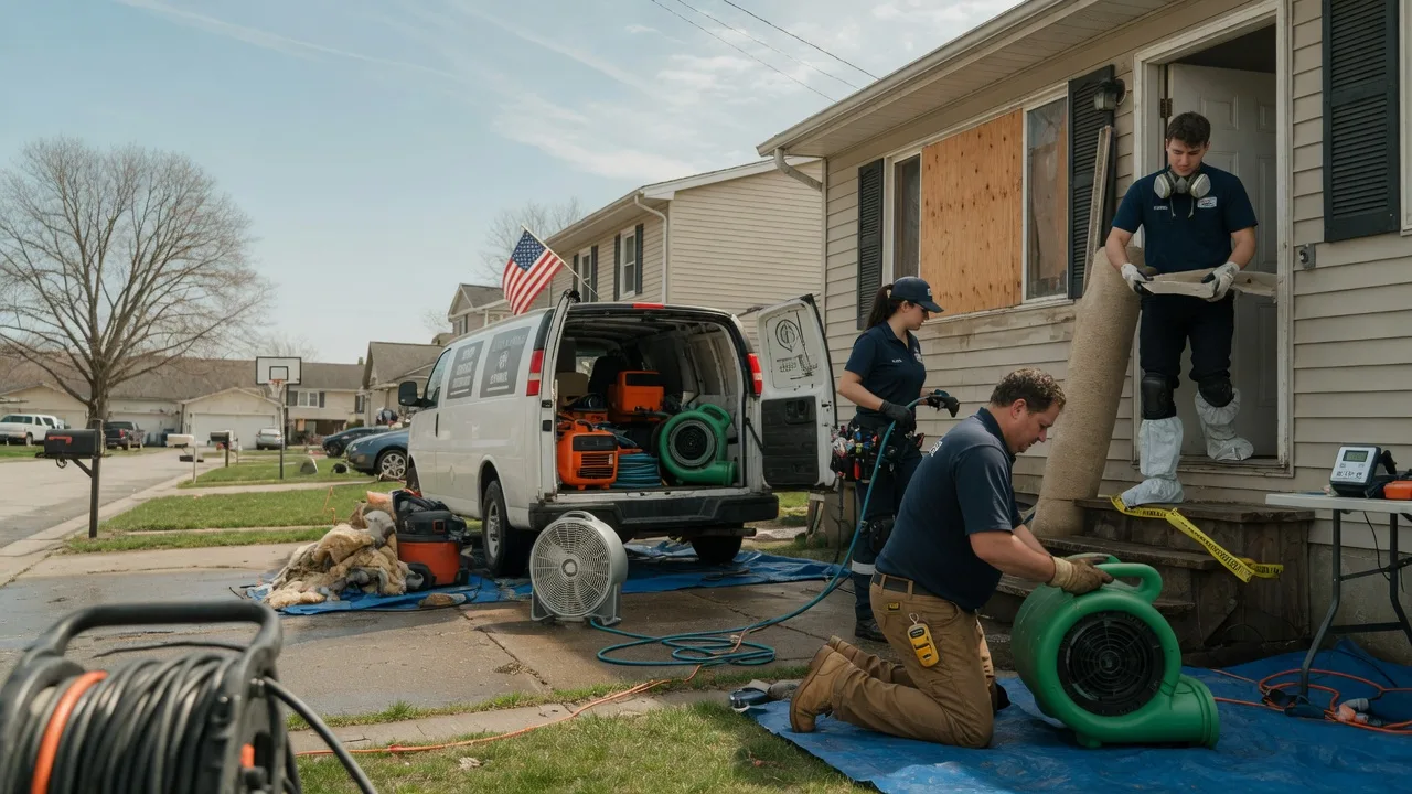 Water Damage Restoration in Sandyville, WV near me